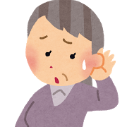 突発性難聴のイラストです